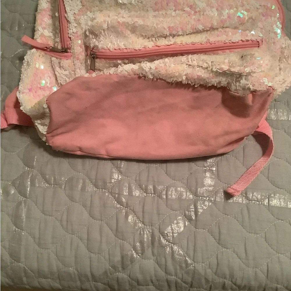SEQUIN ~ UNICORN~PINK BACKPACK ~WONDER NATION~ - Picture 4 of 5